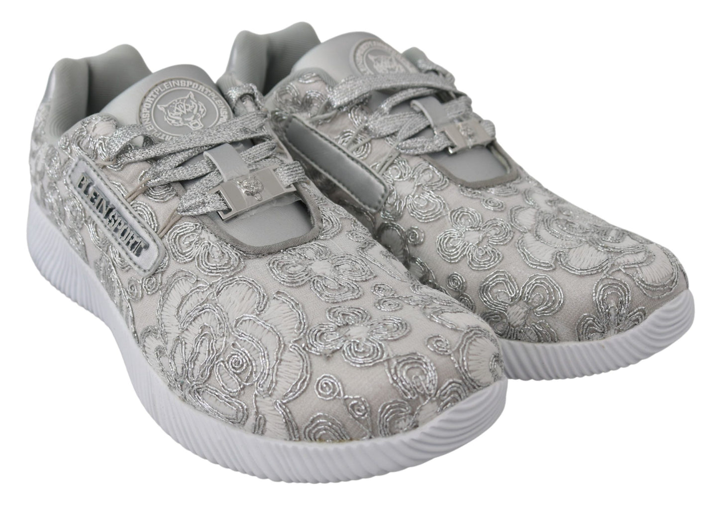 Plein Sport Silver Gleam Runner Joice Sneakers Plein Sport