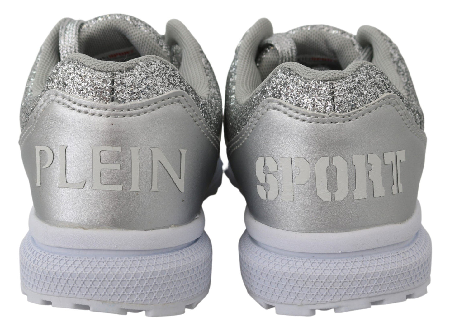 Plein Sport Chic Silver Runner Jasmines Sneakers Plein Sport