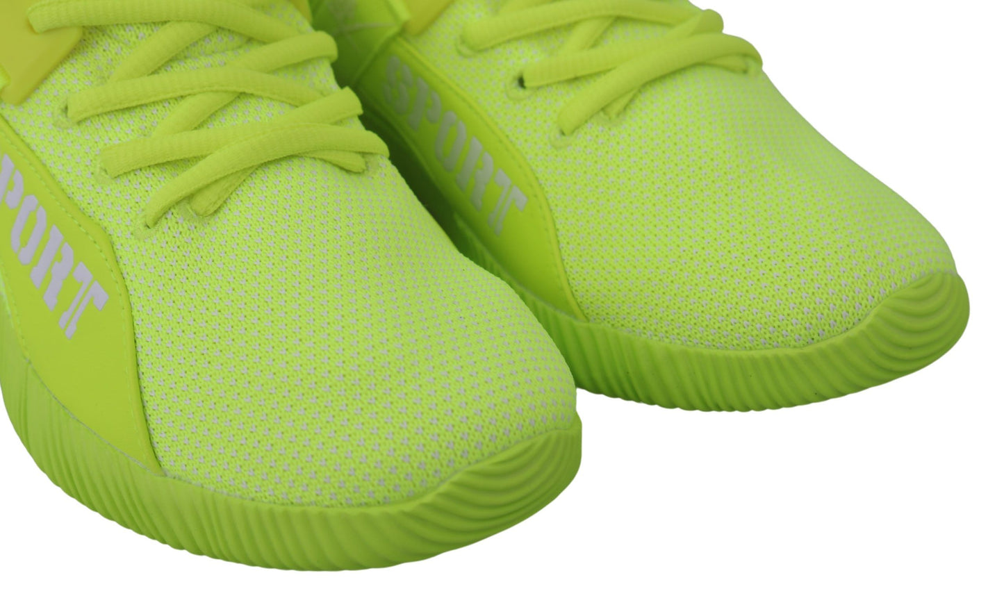 Plein Sport Electrify Your Step with Yellow Carter Sport Sneakers Plein Sport