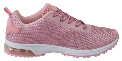 Plein Sport Chic Powder Pink High-Craft Sneakers Plein Sport