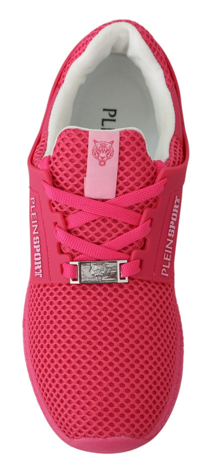 Plein Sport Elegant Fuxia Runner Becky Sneakers Plein Sport