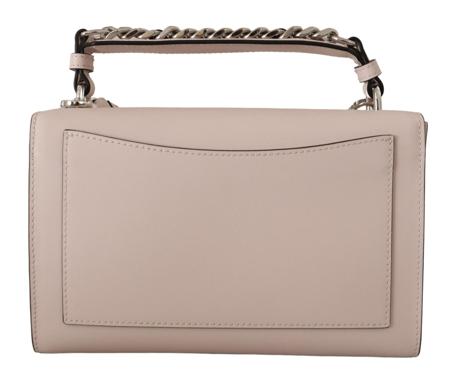 Karl Lagerfeld Mauve Elegance Leather Shoulder Bag Karl Lagerfeld