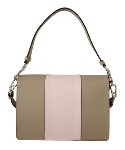 Karl Lagerfeld Chic Sage Shoulder Bag with Dual Straps Karl Lagerfeld