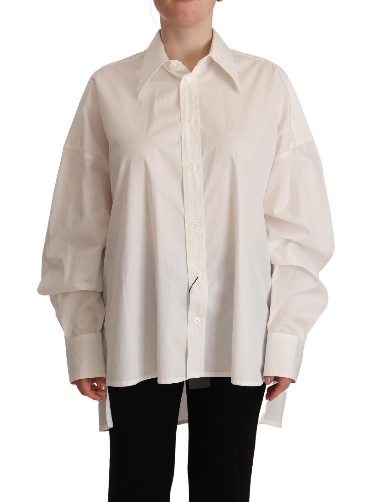 Dolce & Gabbana Timeless White Polo Top - Elegance Meets Comfort Dolce & Gabbana