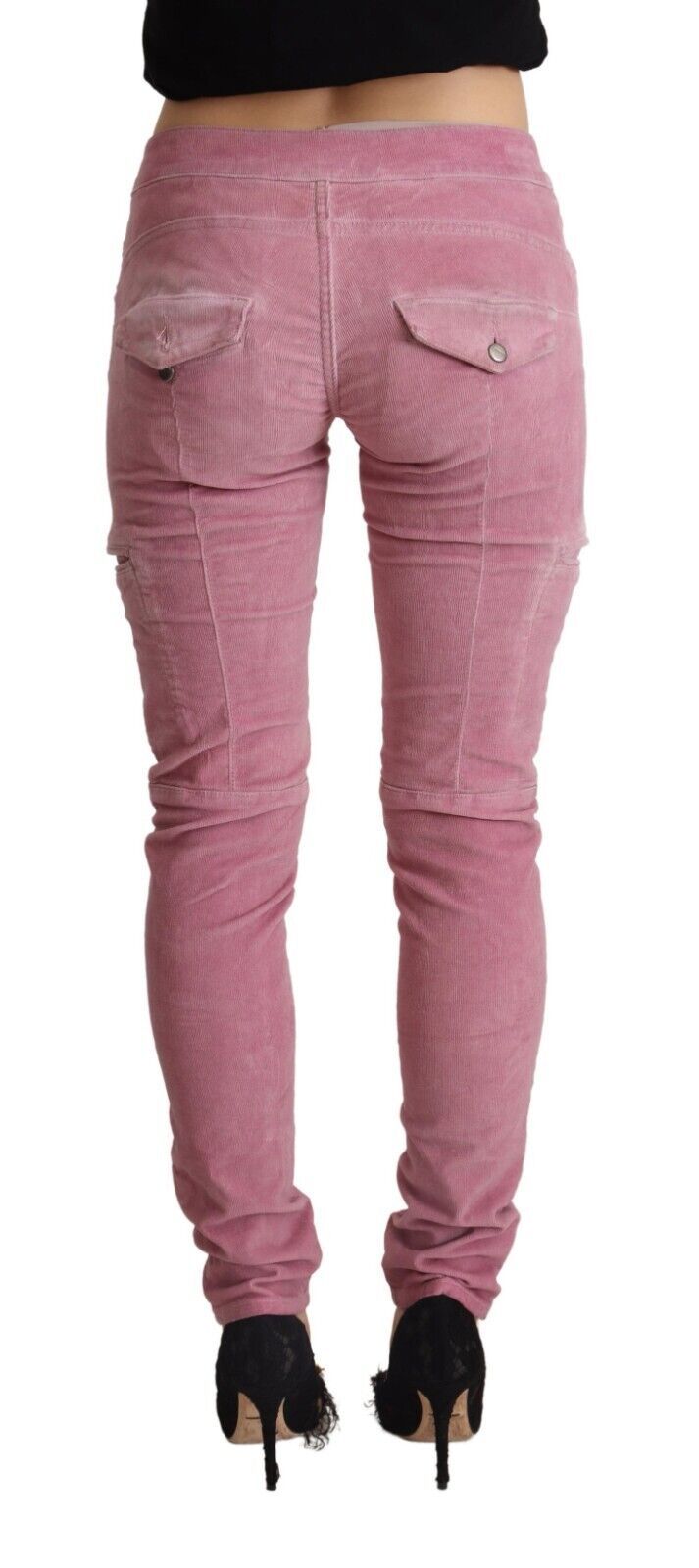 Acht Chic Pink Low Waist Skinny Jeans Acht