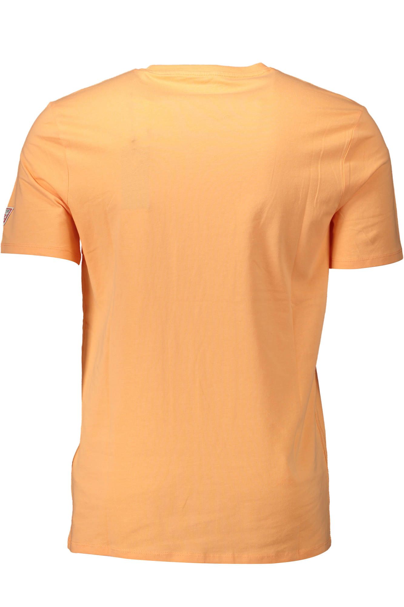 Guess Jeans Chic Orange Slim Fit Logo Tee Guess Jeans