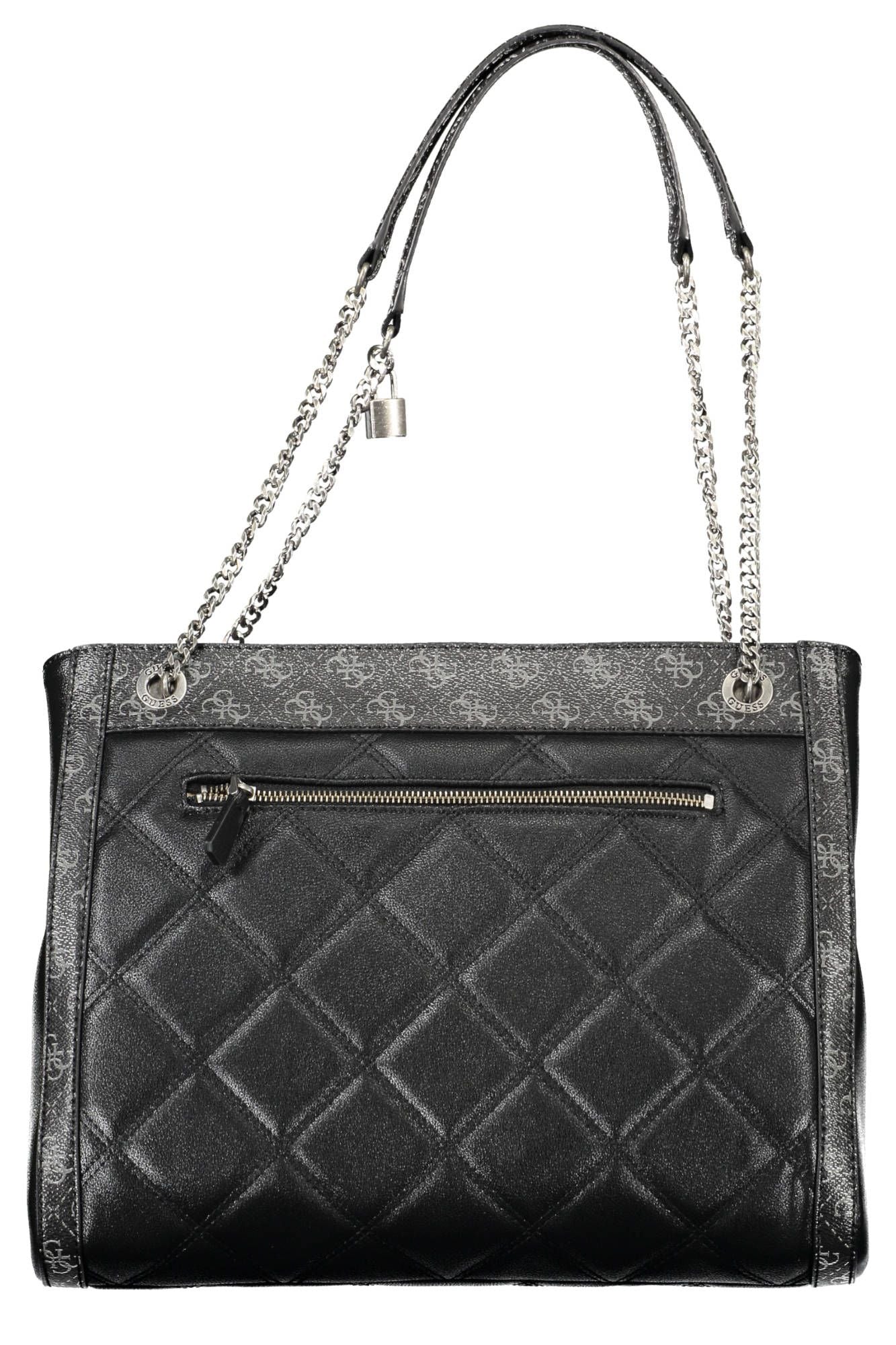 Guess Jeans Elegant Black Multi-Compartment Handbag Guess Jeans