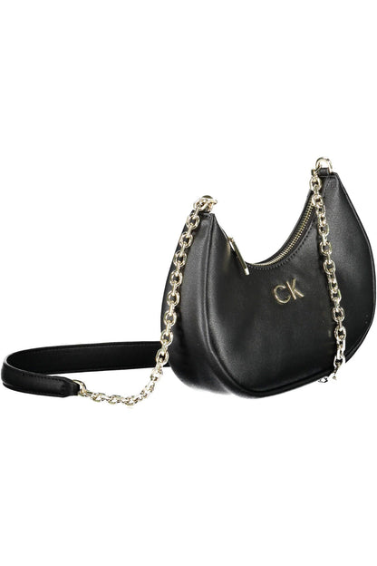 Calvin Klein Black Polyester Women Handbag