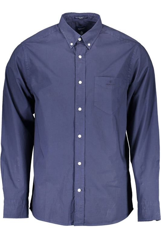 Gant Classic Blue Organic Cotton Shirt Gant