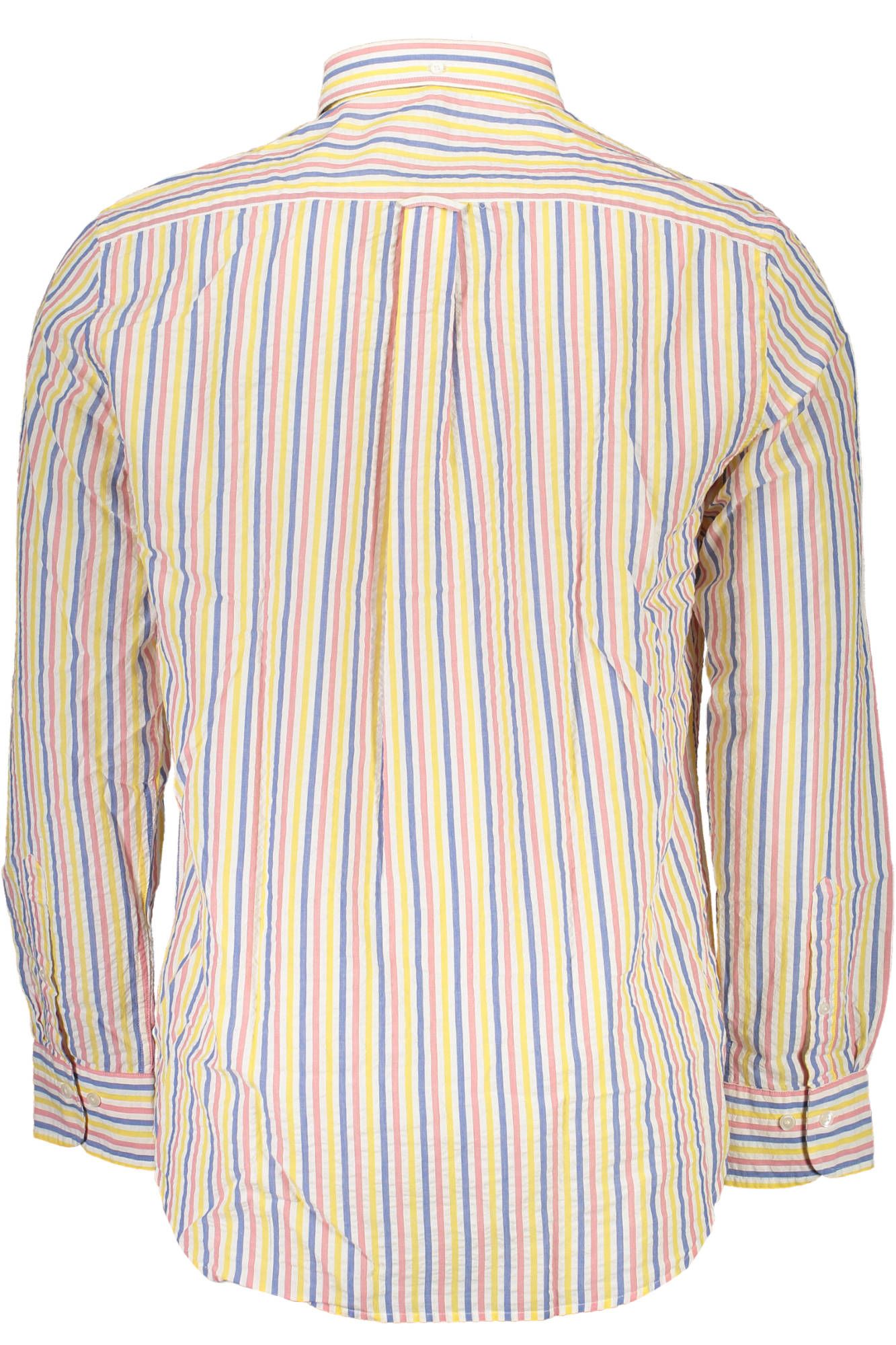 Gant Elegant White Long-Sleeved Button-Down Shirt Gant