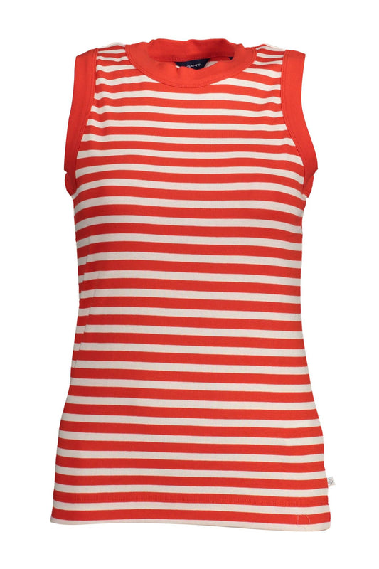 Gant Elegant Wide Shoulder Tank Top in Red Gant