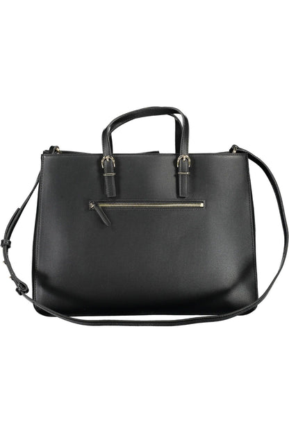 Tommy Hilfiger Black Polyethylene Women Handbag