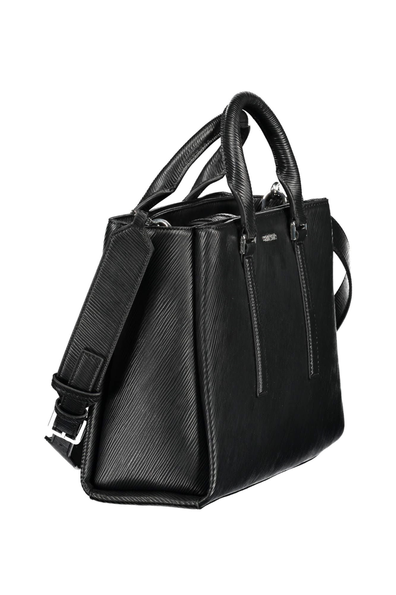 Calvin Klein Black Polyester Women Handbag