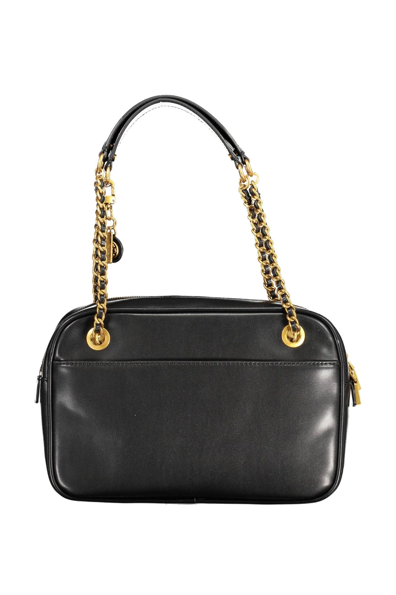 Guess Jeans Elegant Black Chain Shoulder Bag Guess Jeans