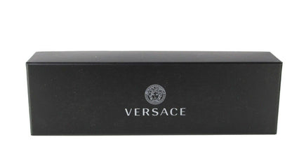 Versace Medusa Western Buckle Smooth Leather Gold Plated Brass Gold Bracelet Versace