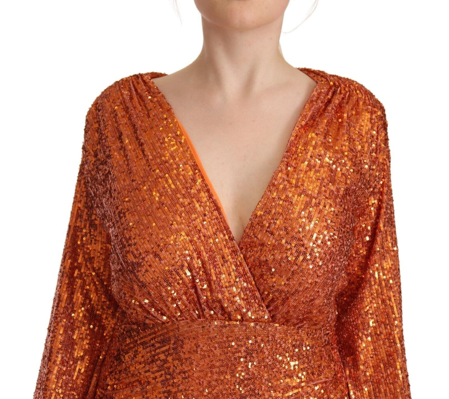 Aniye By Sequin Embellished Wrap Mini Dress Aniye By