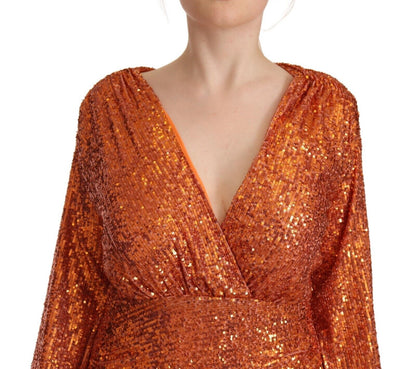 Aniye By Sequin Embellished Wrap Mini Dress Aniye By