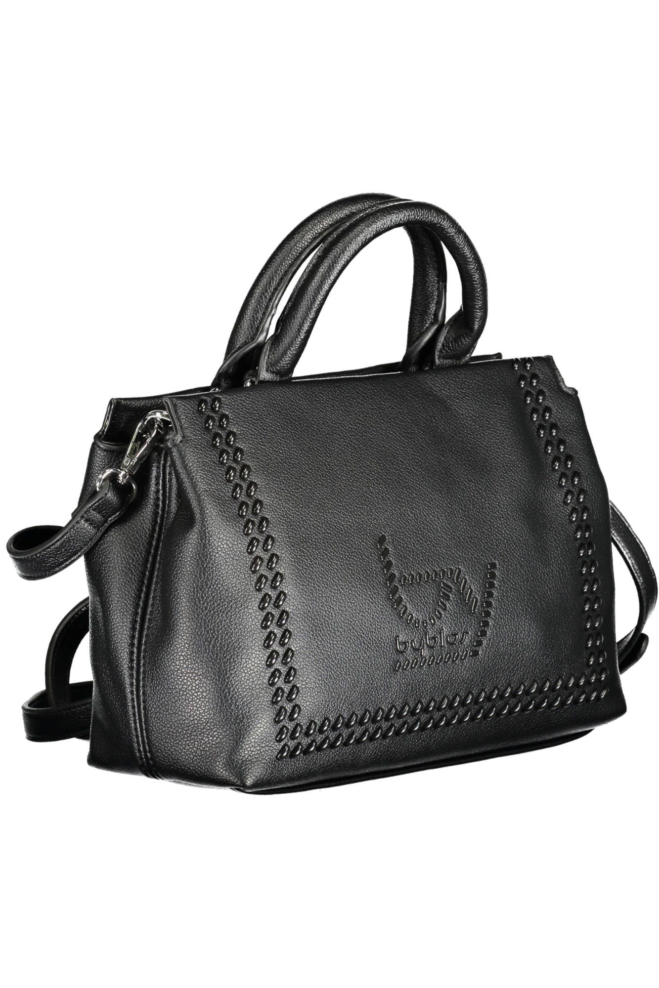 BYBLOS Elegant Two-Handle Contrasting Detail Tote BYBLOS