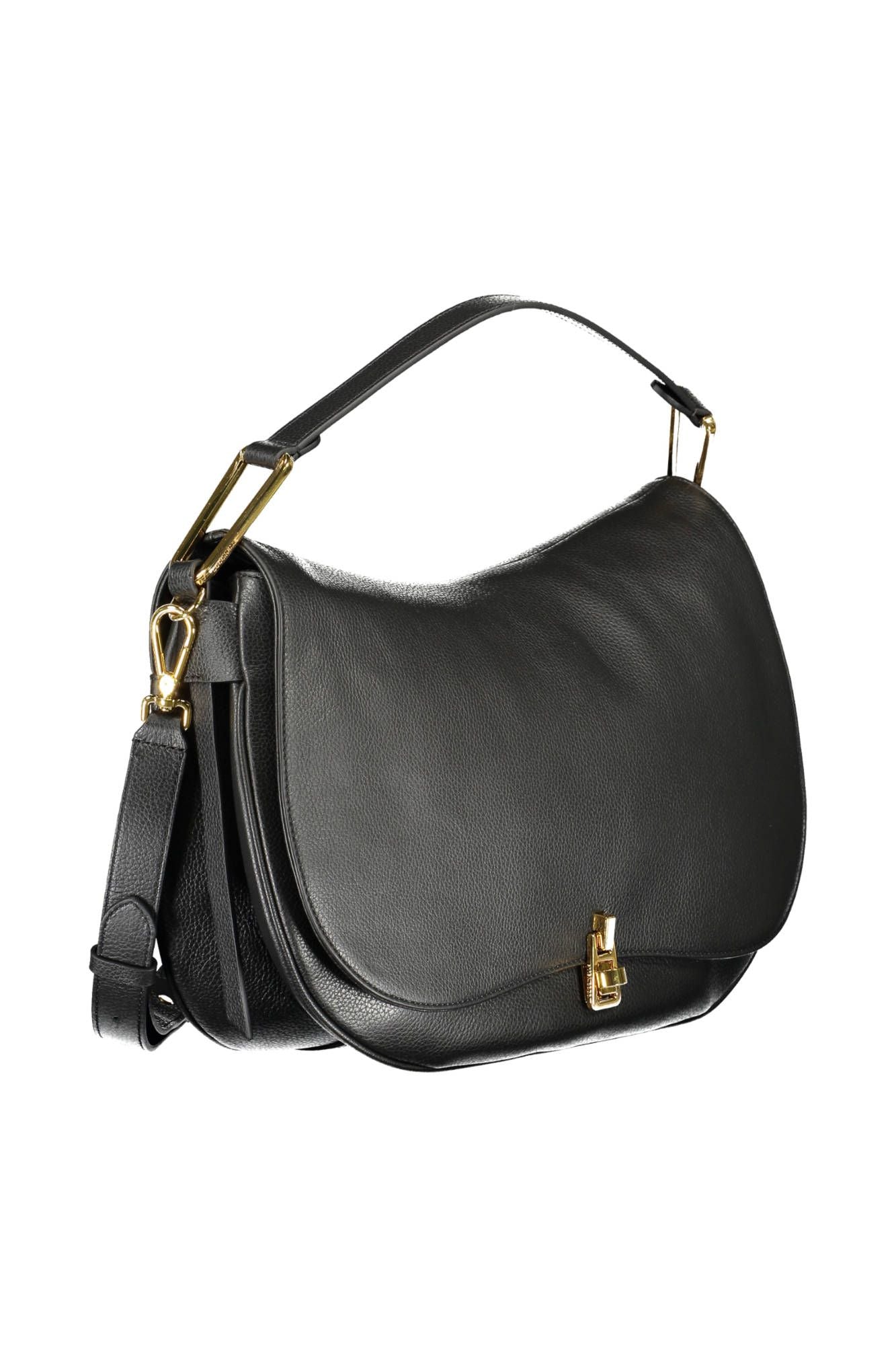 Coccinelle Black Leather Women Handbag