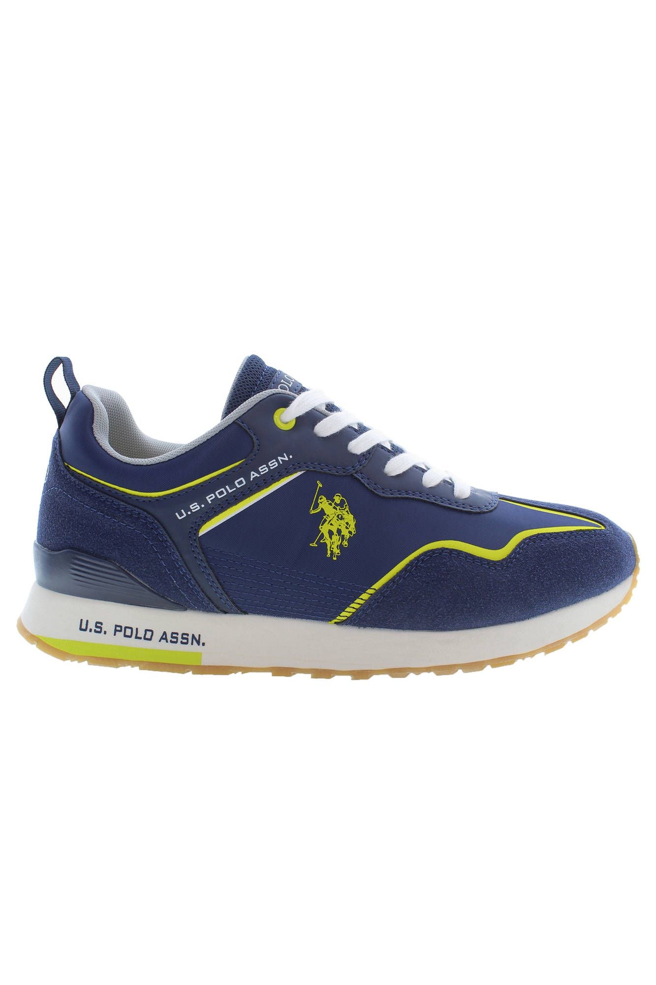 U.S. POLO ASSN. Sporty Elegance Lace-Up Sneakers in Blue U.S. POLO ASSN.