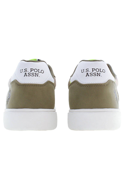 U.S. POLO ASSN. Sleek Green Sports Sneakers With Logo Detail U.S. POLO ASSN.