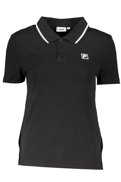 Fila Chic Contrasting Polo with Logo Detail Fila