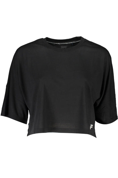 Fila Chic Black Short Sleeved Logo Tee Fila