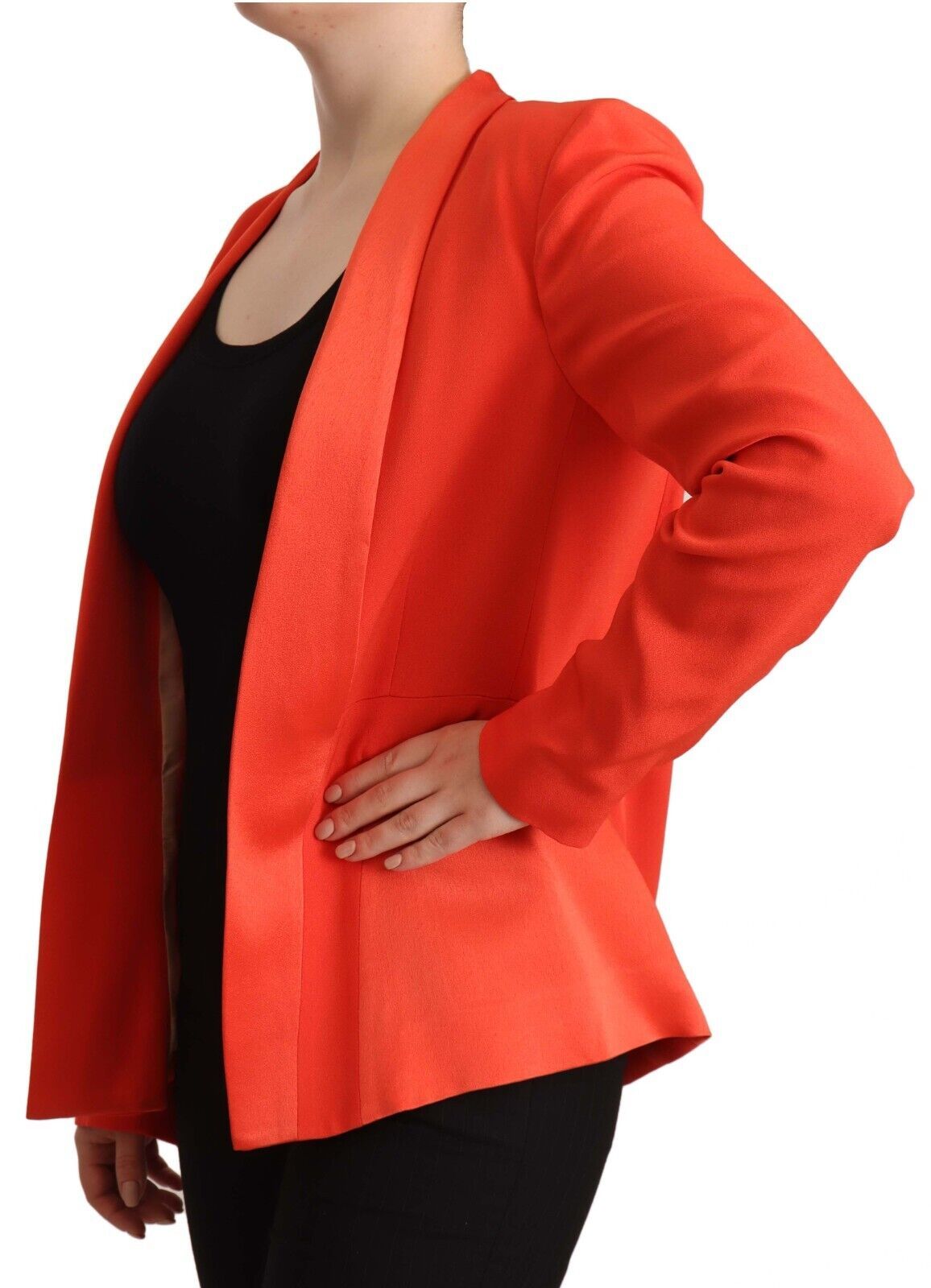 CO|TE Elegant Orange Overcoat Long Sleeves Jacket CO|TE