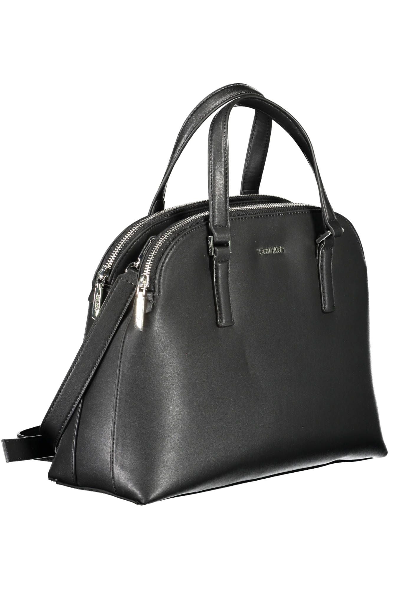 Calvin Klein Black Polyester Women Handbag