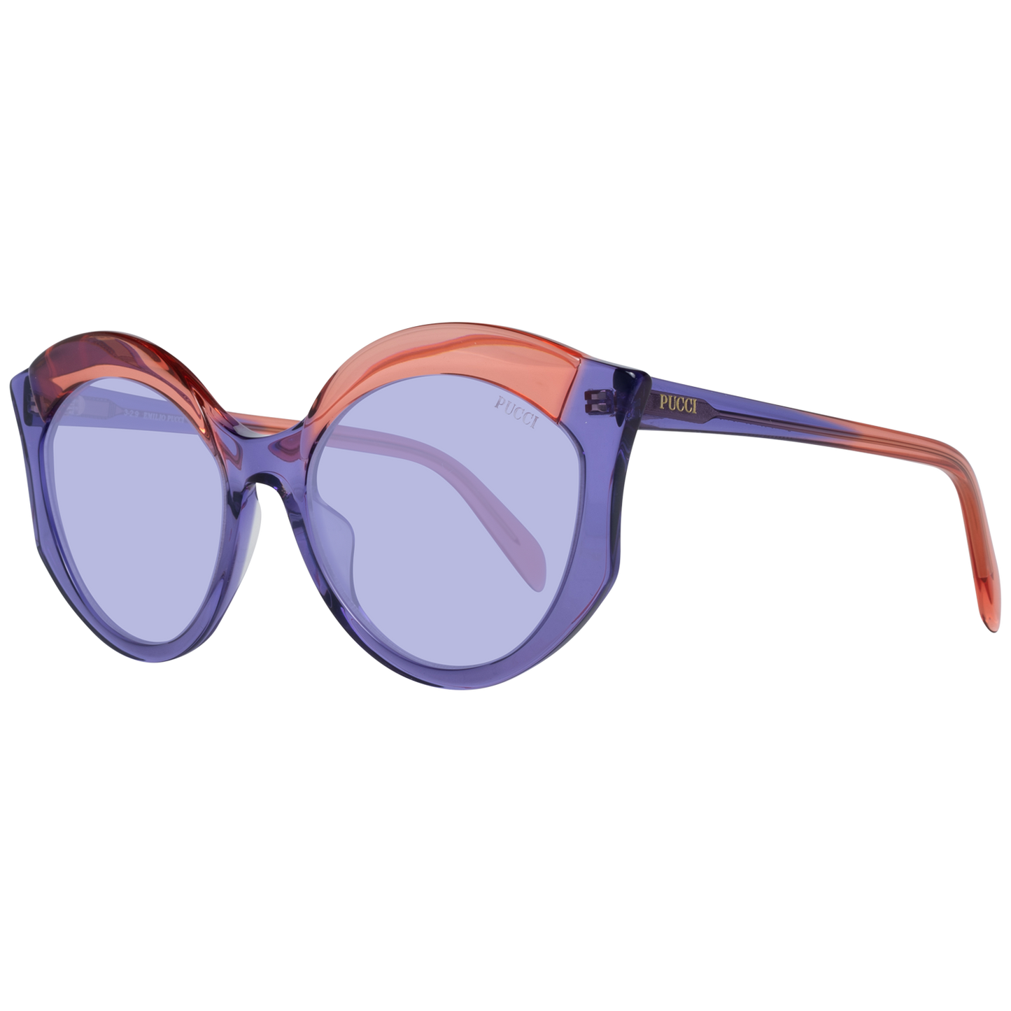 Emilio Pucci Elegant Purple Butterfly Sunglasses Emilio Pucci