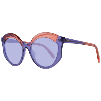 Emilio Pucci Elegant Purple Butterfly Sunglasses Emilio Pucci