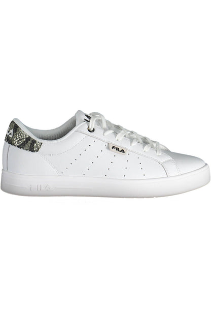 Fila Chic White Sports Sneakers with Contrasting Details Fila