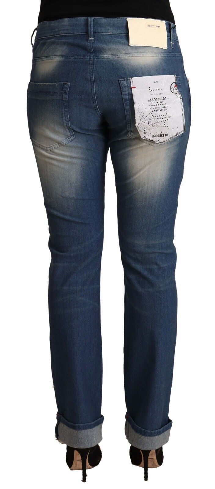 Acht Chic Mid Waist Skinny Denim Jeans