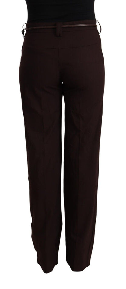 Patrizia Pepe Elegant High Waist Straight Formal Pants Patrizia Pepe