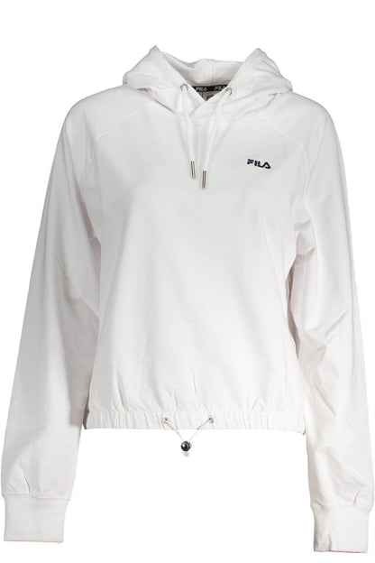 Fila Classic White Hooded Sweatshirt with Embroidery Fila