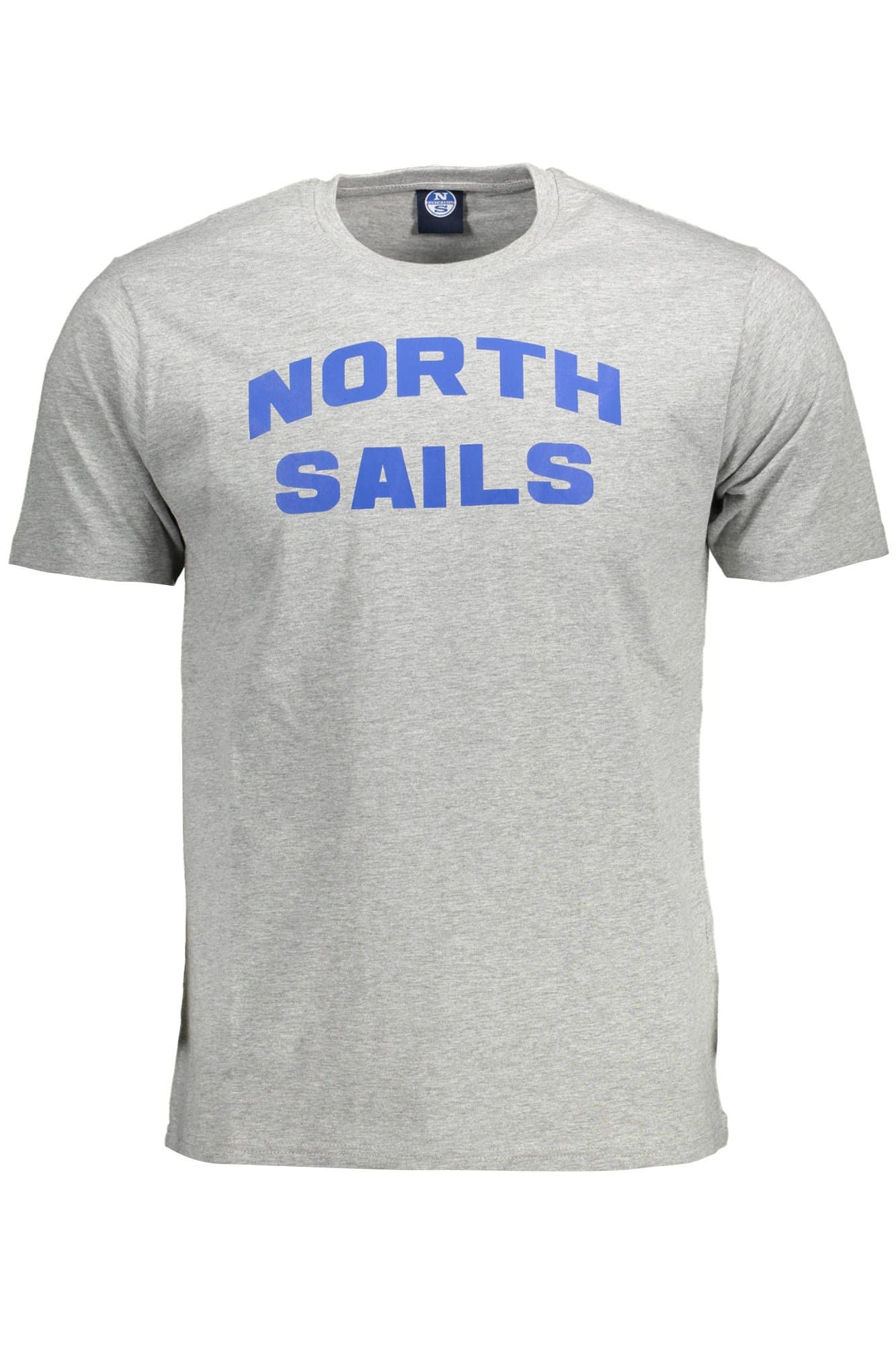 North Sails Chic Gray Crew Neck Statement Tee North Sails