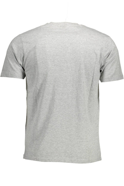 North Sails Chic Gray Crew Neck Statement Tee North Sails