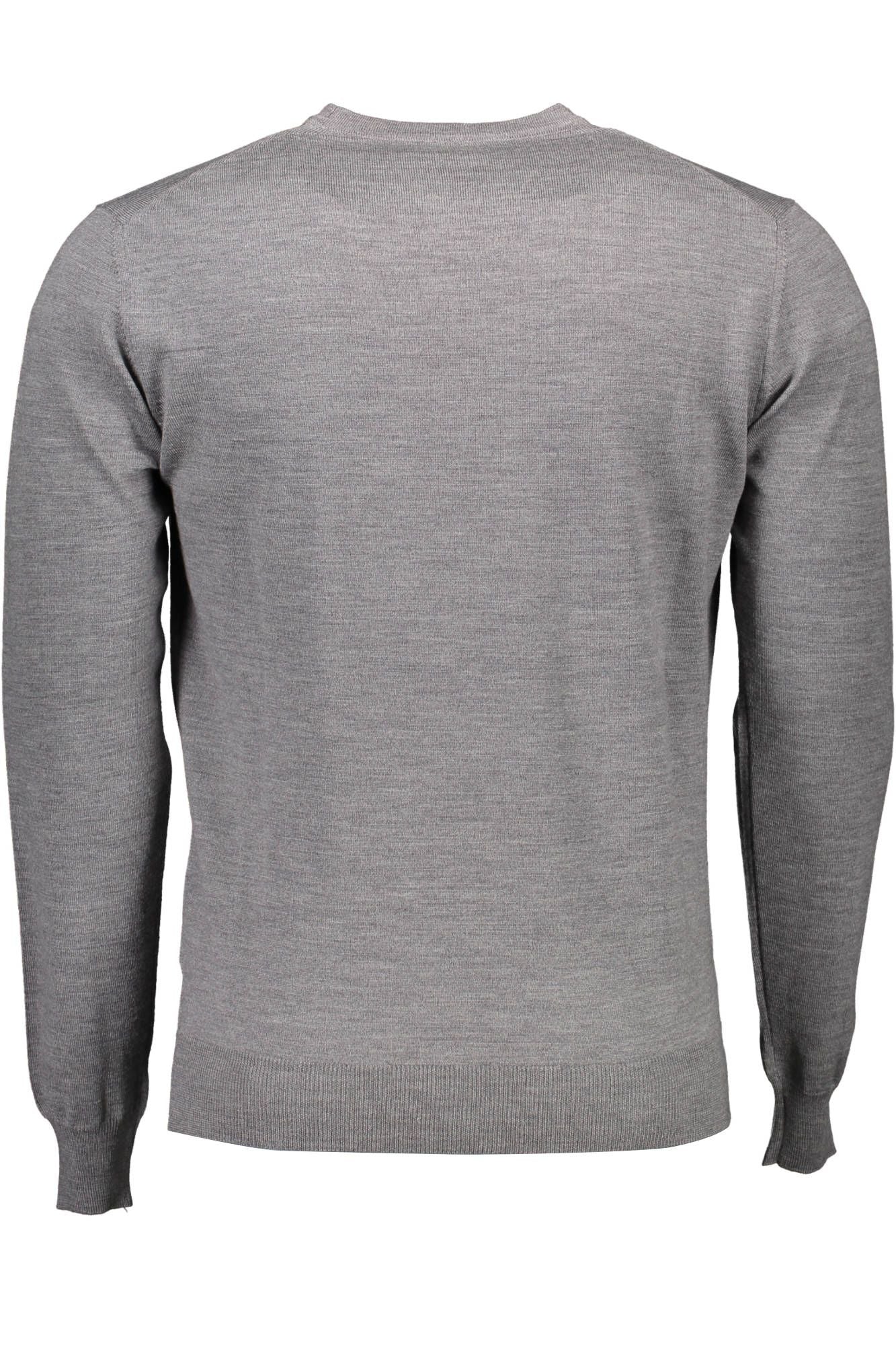 Harmont & Blaine Elegant Gray Wool Sweater for Men Harmont & Blaine