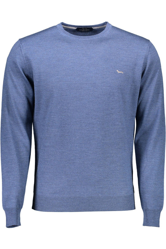 Harmont & Blaine Blue Wool Men Sweater