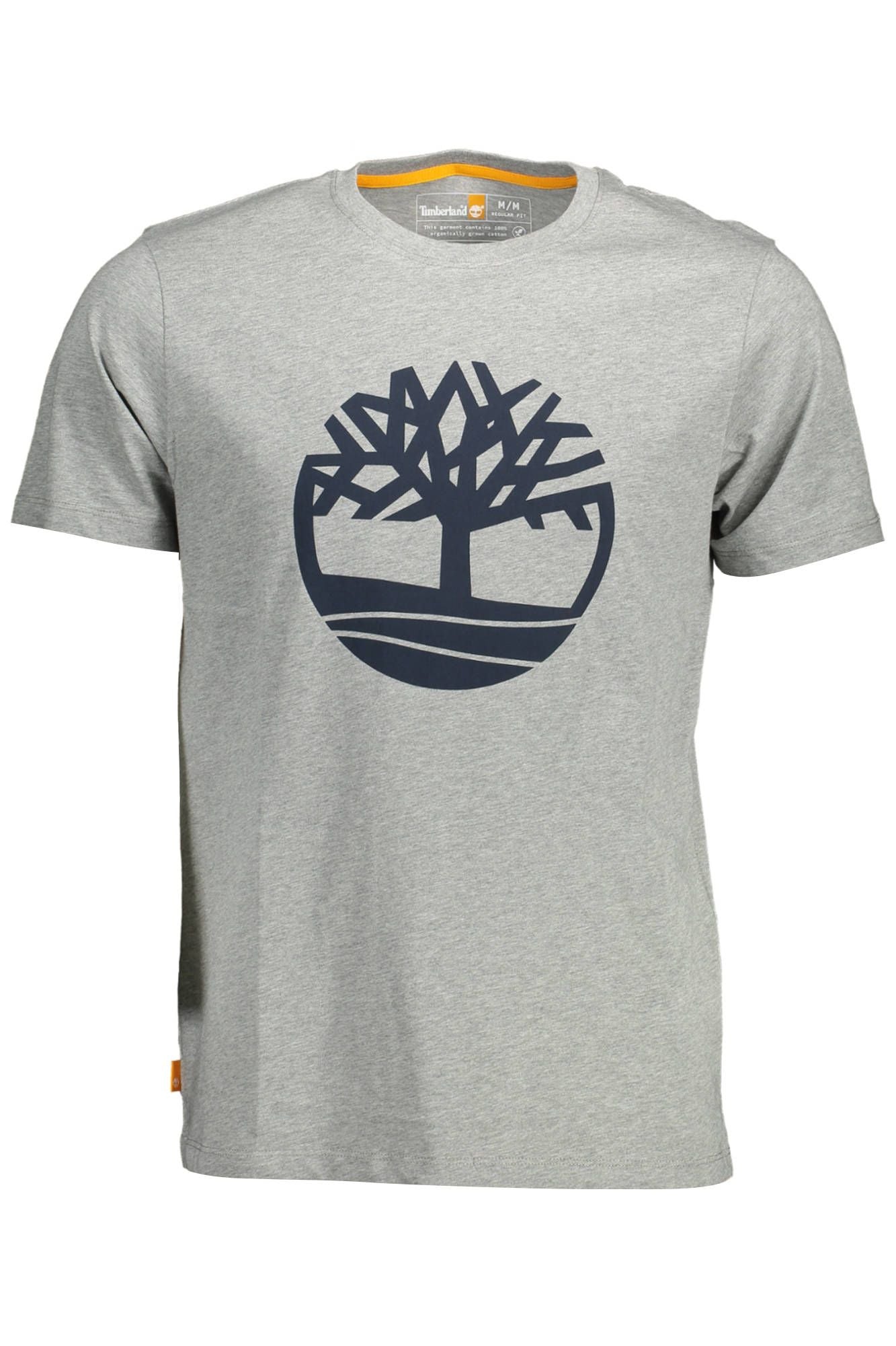 Timberland Exclusive Gray Organic Cotton Tee Timberland