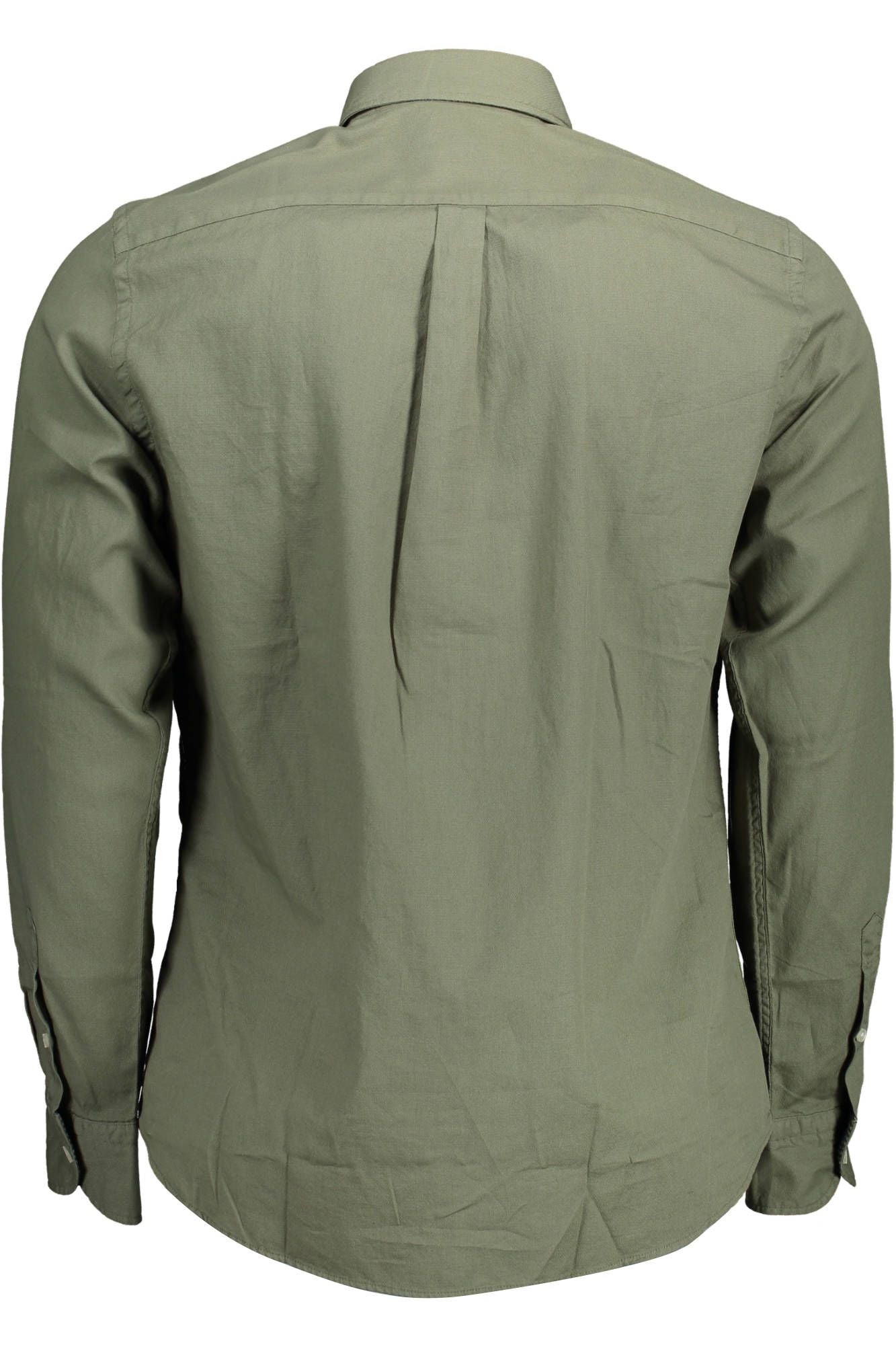 Harmont & Blaine Elegant Green Long Sleeve Button-Down Shirt Harmont & Blaine