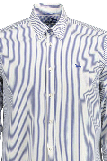 Harmont & Blaine Elegant Blue Long Sleeve Cotton Shirt Harmont & Blaine