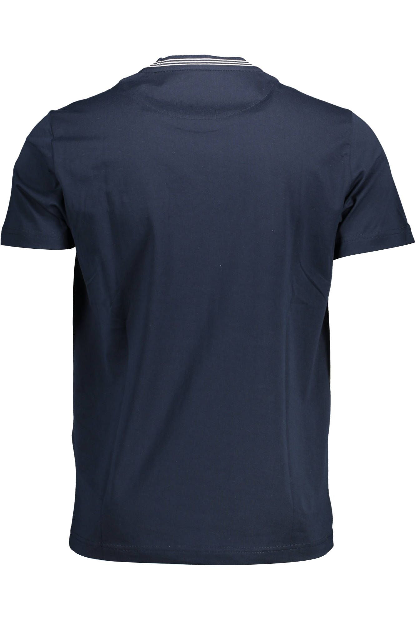 Harmont & Blaine Elegant Crew Neck Pocket Tee in Blue Harmont & Blaine