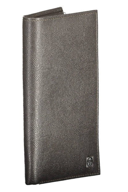 Sergio Tacchini Elegant Leather Bifold Wallet with Coin Pocket Sergio Tacchini