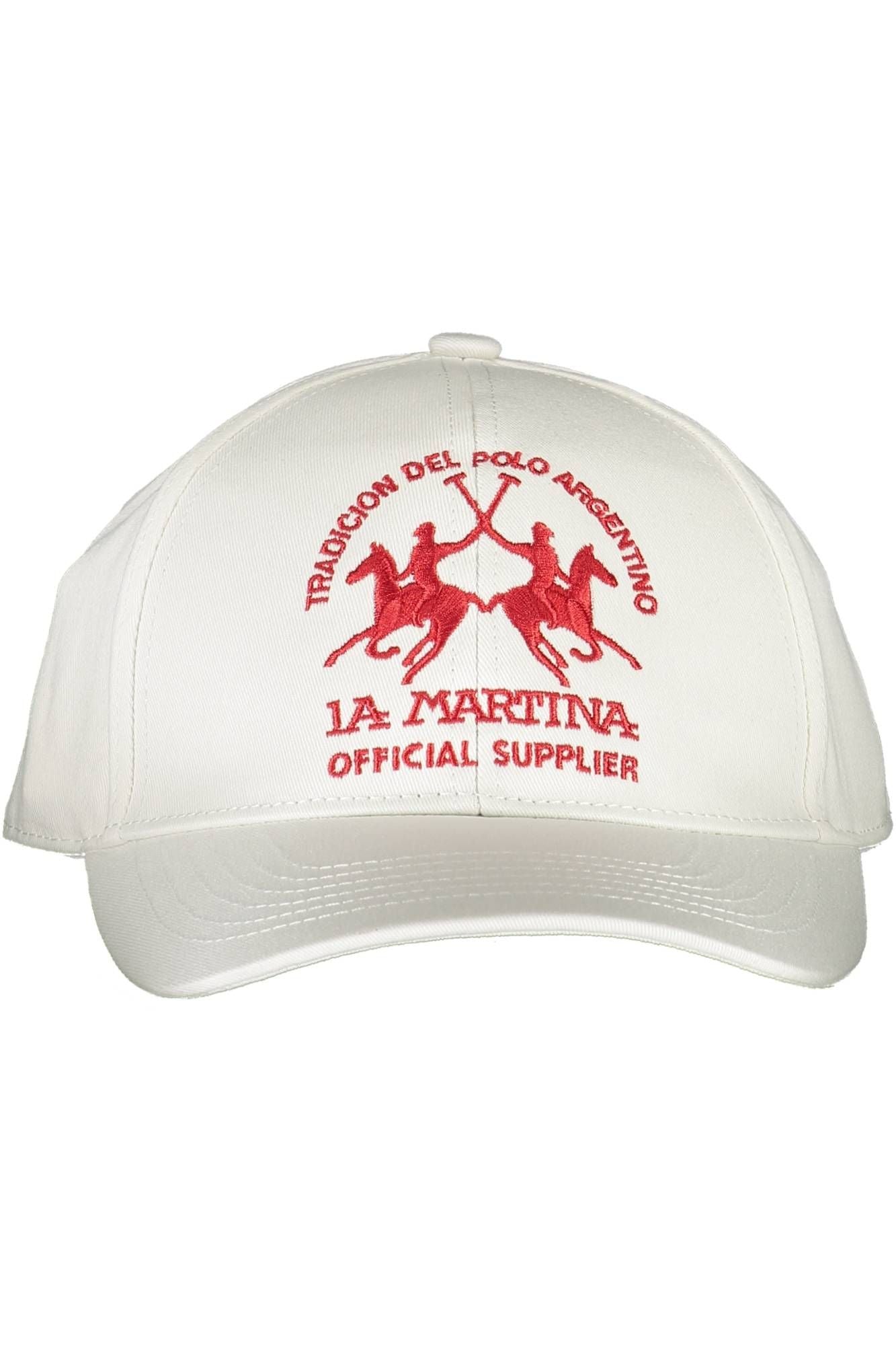 La Martina Elegant Visored Hat with Embroidered Logo La Martina