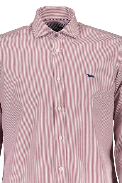 Harmont & Blaine Elegant Purple Narrow Fit Shirt with French Collar Harmont & Blaine