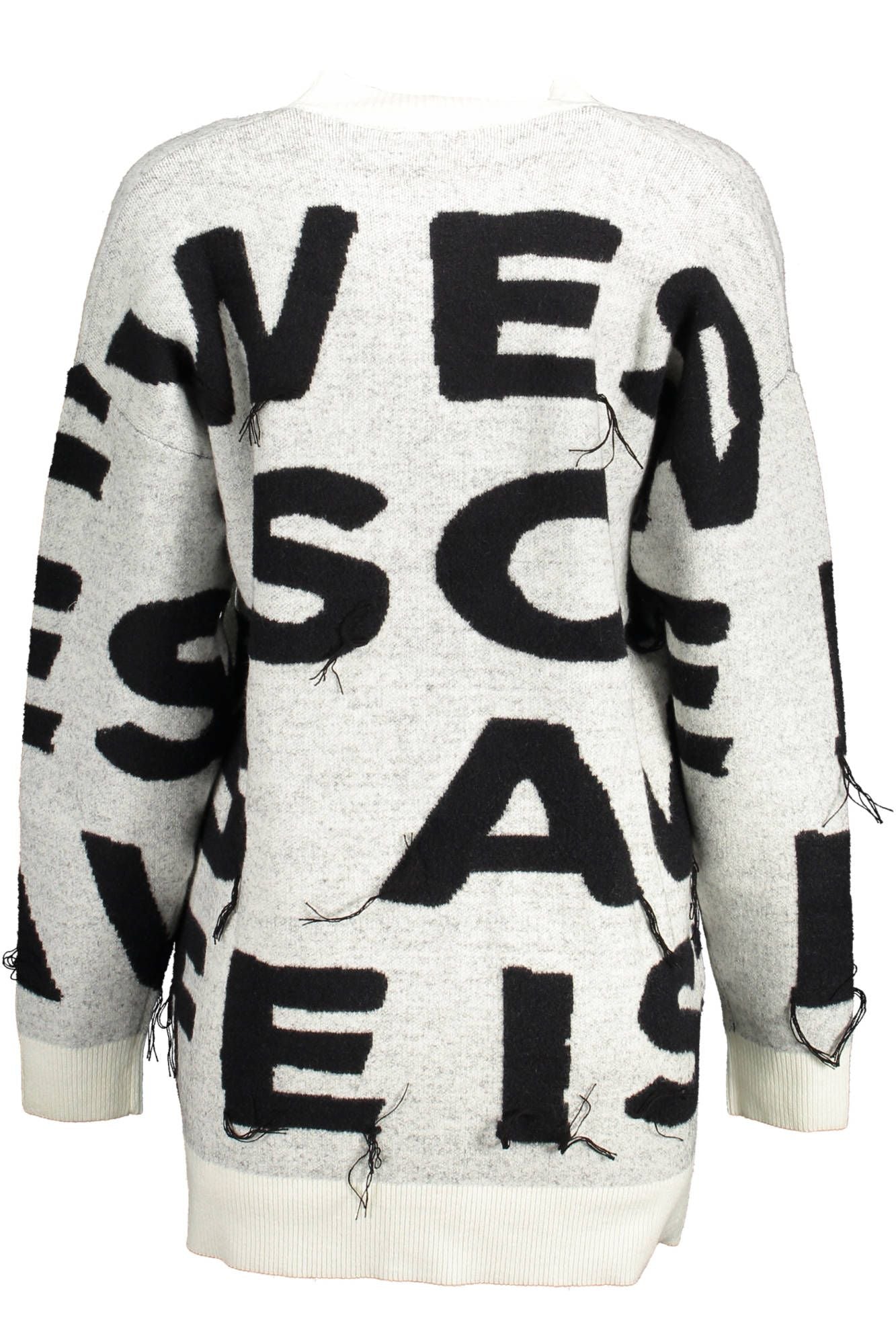 Desigual Elegant Contrast Detail Cardigan Desigual