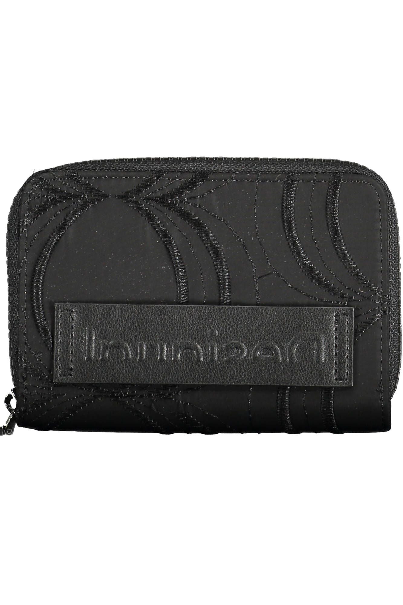 Desigual Chic Multifunctional Black Zip Wallet Desigual