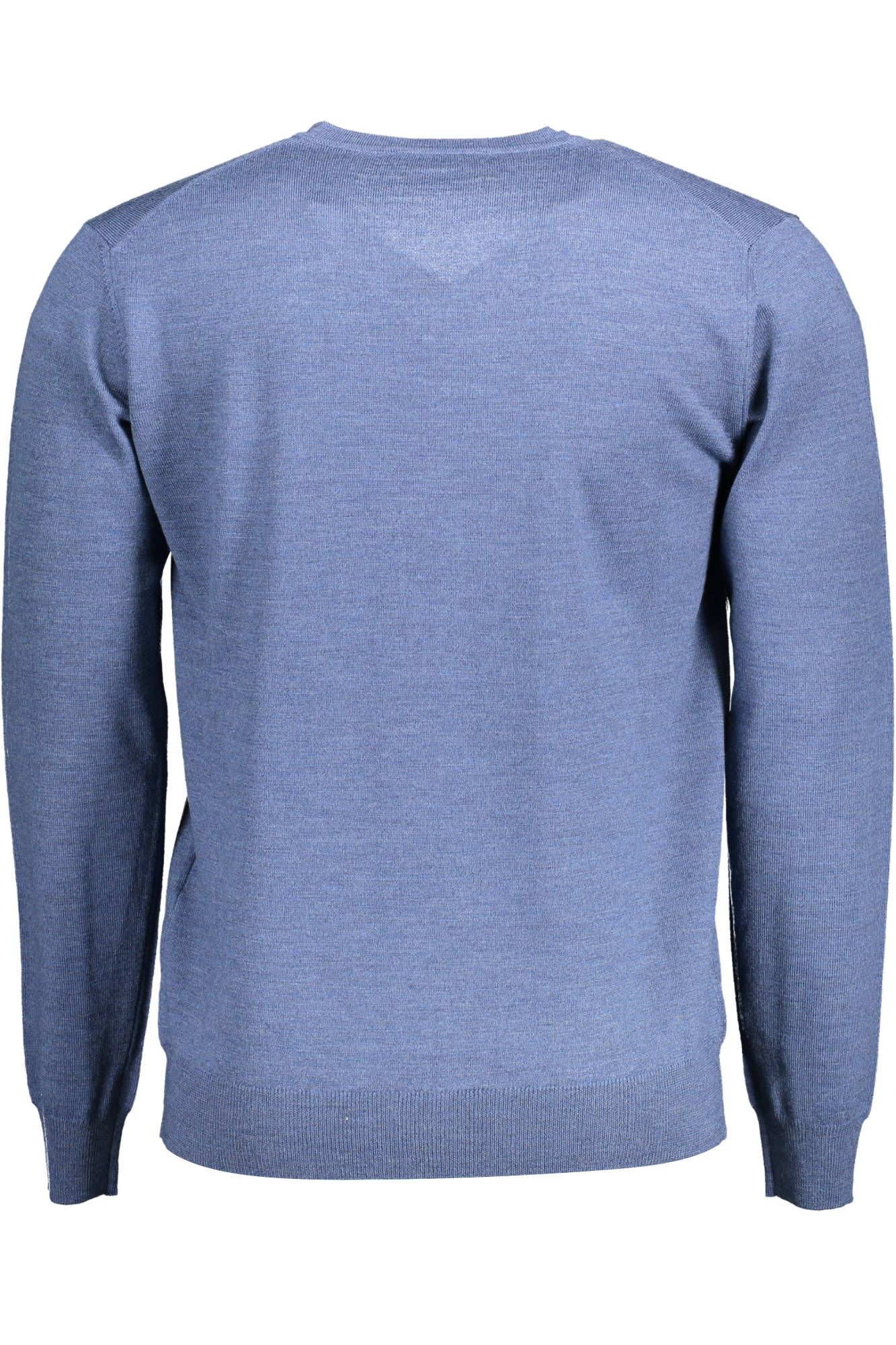 Harmont & Blaine Elegant V-Neck Wool Sweater in Blue Harmont & Blaine