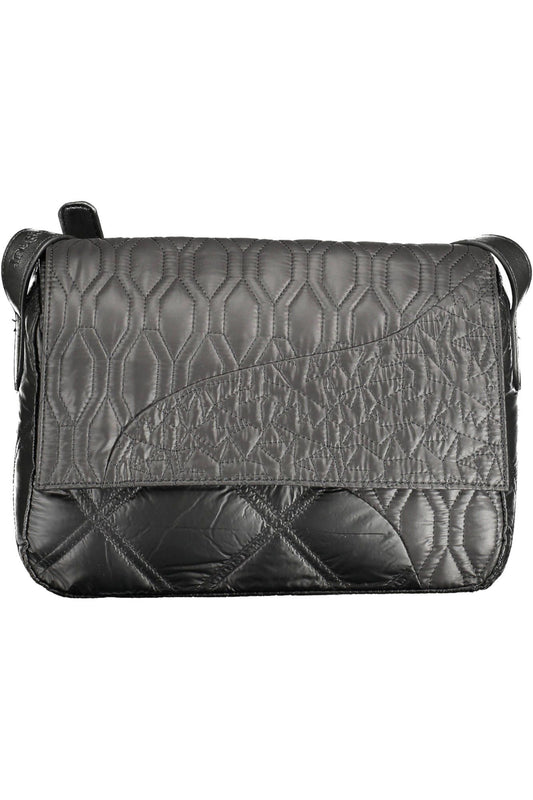 Desigual Chic Contrast Detail Black Shoulder Bag Desigual